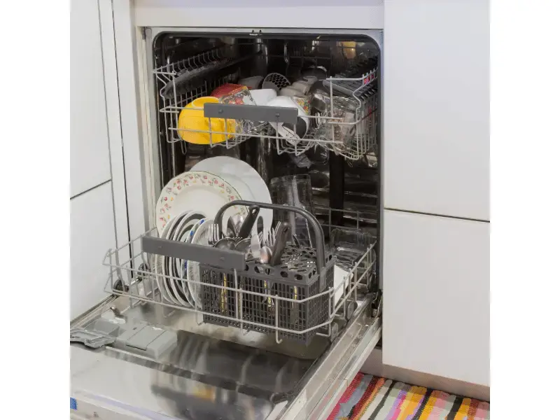 white spots on dishes in dishwasher