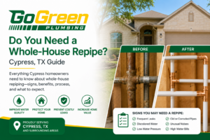 repiping Cypress TX